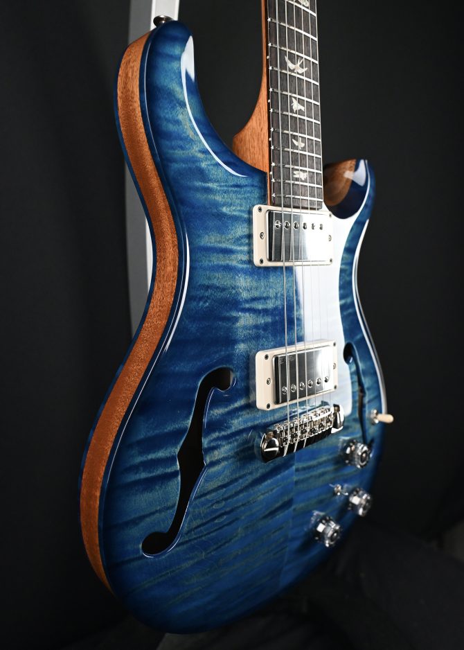 PRS Hollowbody II Piezo Faded Blue Jean w/ Blue Burst #162