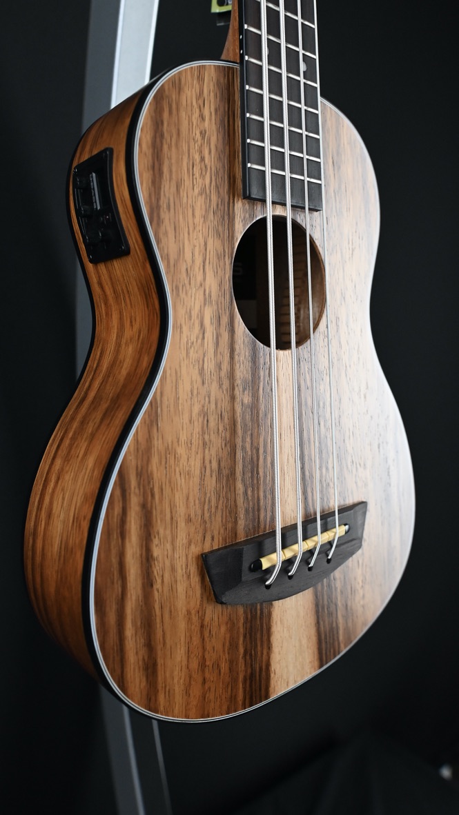 Kala UBASS-TEAK-FS Teak Acoustic-Electric UBASS