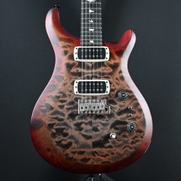 PRS S2 Custom 24-08 Satin Quilt Faded Gray Black Cherry Burst 2024