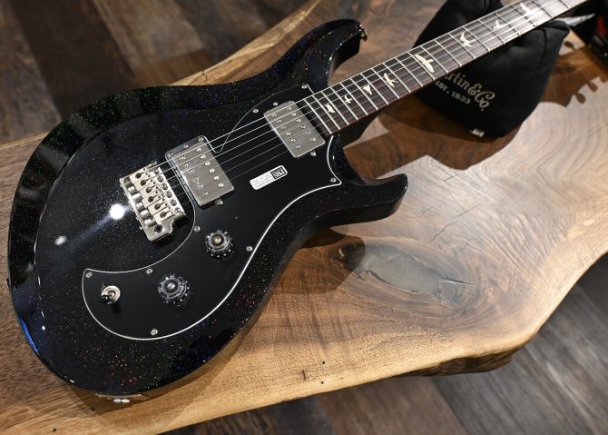 PRS S2 Vela HHT Black Rainbow Holoflake #323