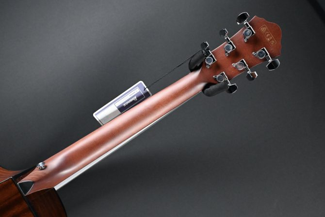 Ibanez AEWC16QA-TKH Transparent Black Sunburst #770