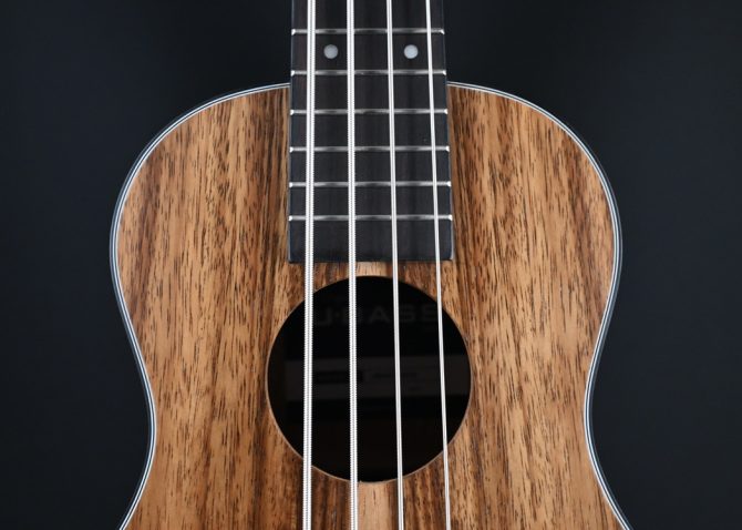 Kala UBASS-TEAK-FS Teak Acoustic-Electric UBASS