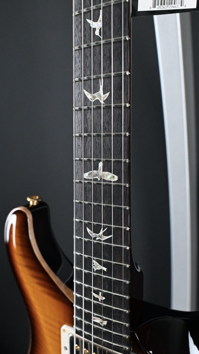 PRS DGT Semi-Hollow w/ Birds 10-Top McCarty Tobacco Sunburst #495