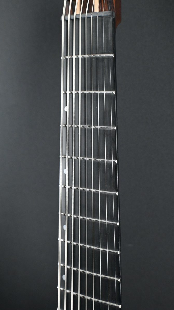 Legator G9F-BK Satin Flame Maple Black 9-string Multi-Scale #160