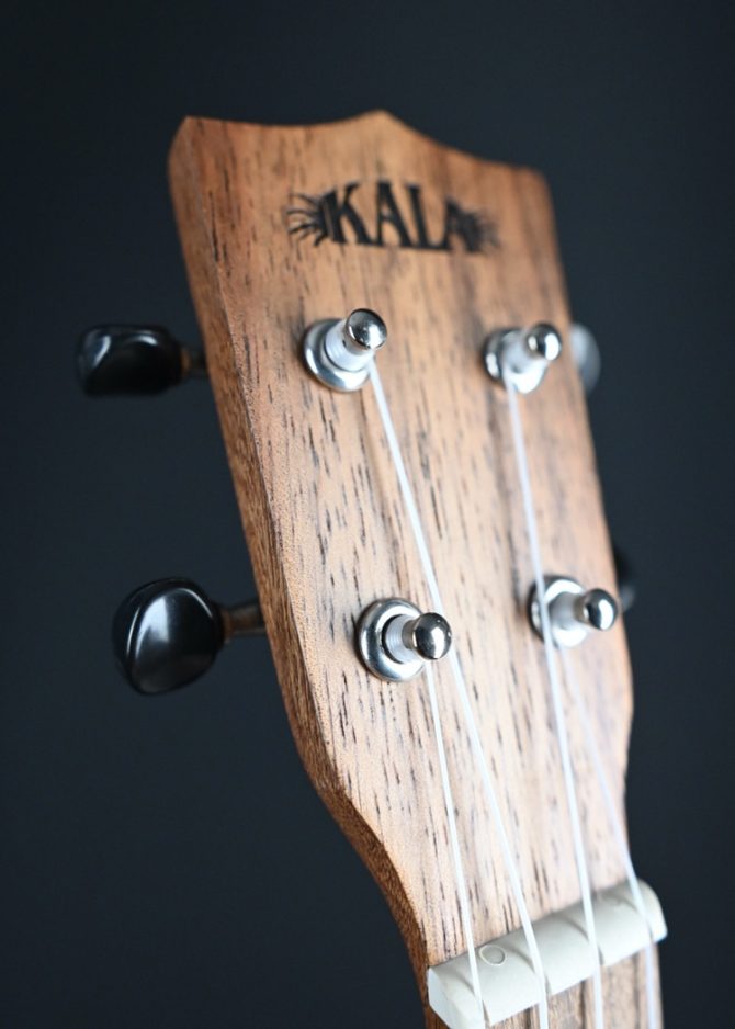 Kala KA-TK-C-CE Teak Tri-Top Concert Ukulele #2501