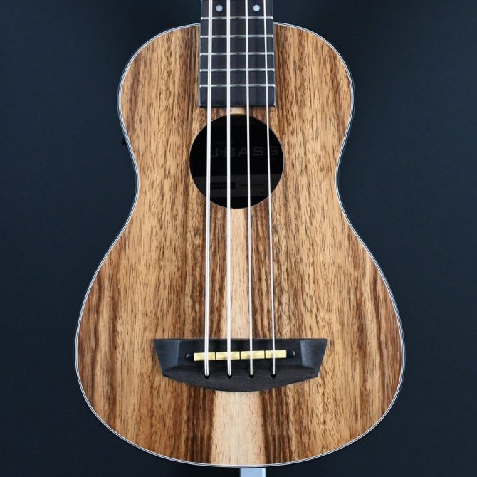 Kala UBASS-TEAK-FS Teak Acoustic-Electric UBASS
