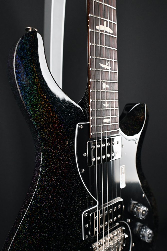 PRS S2 Vela HHT Black Rainbow Holoflake #323