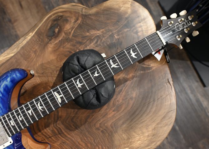 PRS Hollowbody II Piezo Faded Blue Jean w/ Blue Burst #162