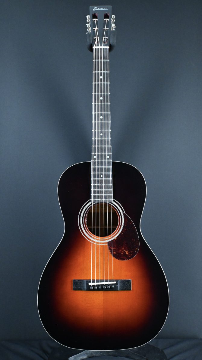 Eastman E1P Deluxe Sunburst Parlor Acoustic Guitar #720