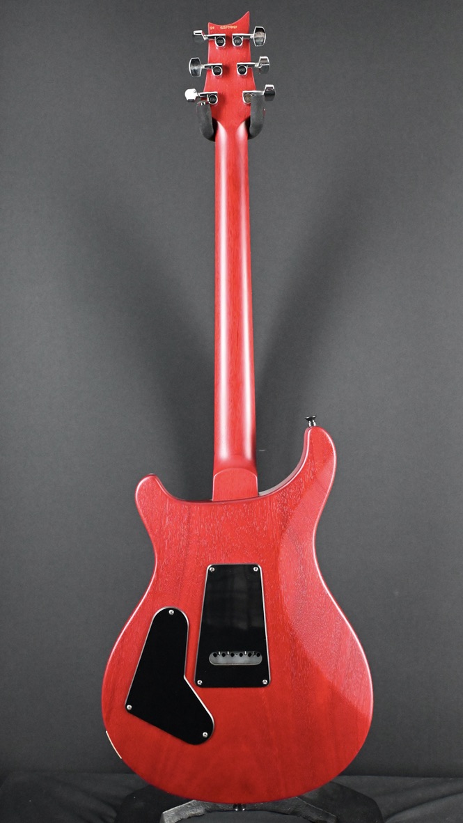 PRS S2 Custom 24-08 Satin Quilt Faded Gray Black Cherry Burst 2024