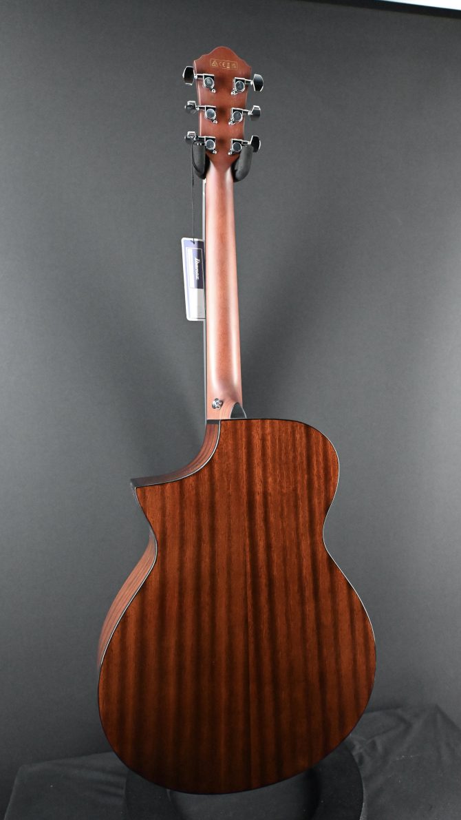 Ibanez AEWC16QA-TKH Transparent Black Sunburst #770