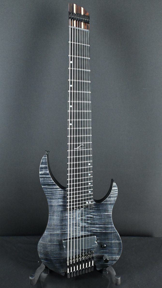 Legator G9F-BK Satin Flame Maple Black 9-string Multi-Scale #160