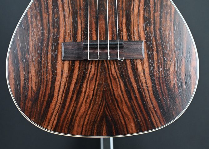 Kala Kala KA-EBY-B Striped Ebony Baritone Ukulele #2506