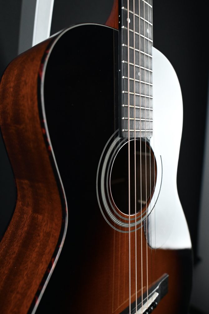 Eastman E1P Deluxe Sunburst Parlor Acoustic Guitar #720