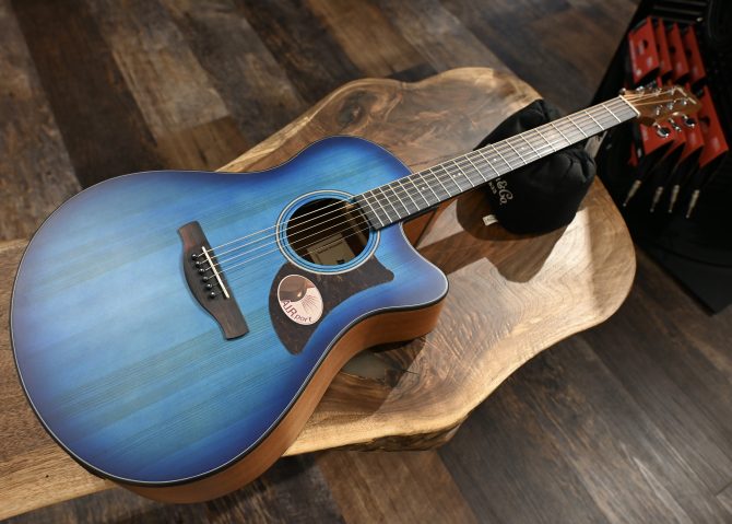 Ibanez AAM50CE-SBO Advanced Acoustic Sapphire Blue Burst #974