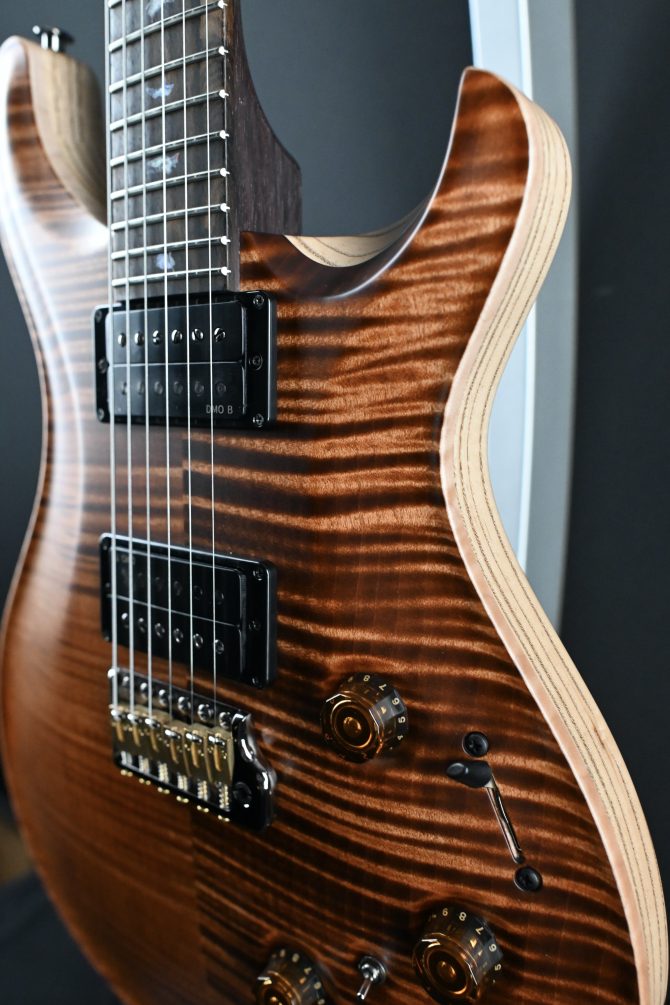 PRS Wood Library Custom 24 Piezo 10-Top Copperhead #604