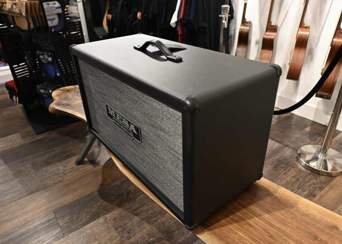 Mesa Boogie Rectifier Horizontal 2x12" Speaker Cabinet - Black Carbon