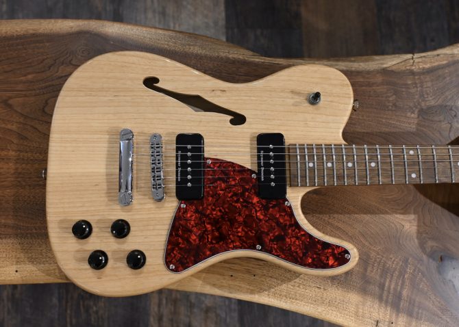 Fender Jim Adkins JA-90 Telecaster Thinline Natural 2022