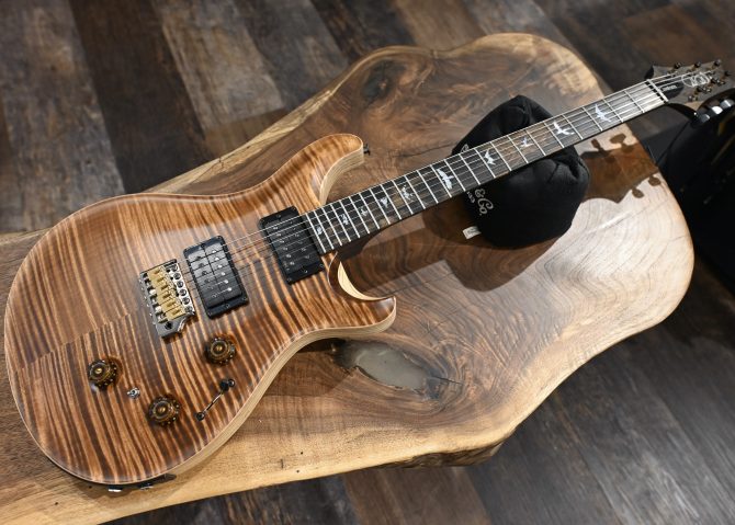 PRS Wood Library Custom 24 Piezo 10-Top Copperhead #604