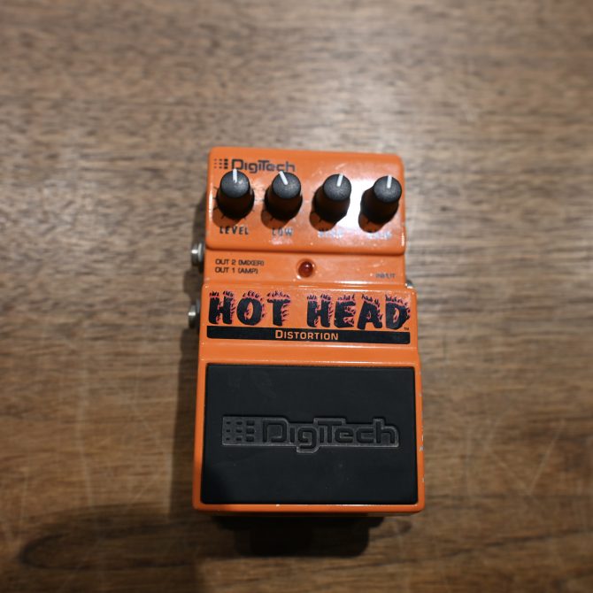 USED DigiTech Hot Head Distortion Pedal