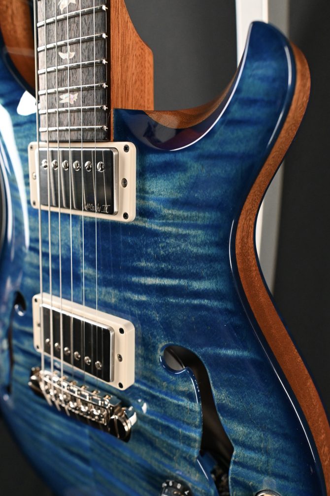 PRS Hollowbody II Piezo Faded Blue Jean w/ Blue Burst #162