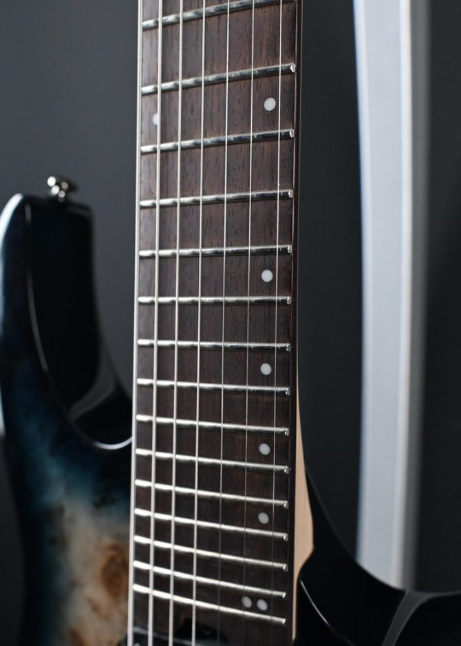 Ibanez RGMS7PB-CBS Cosmic Blue Starburst 7-String Guitar #388