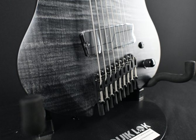 Legator G9F-BK Satin Flame Maple Black 9-string Multi-Scale #160