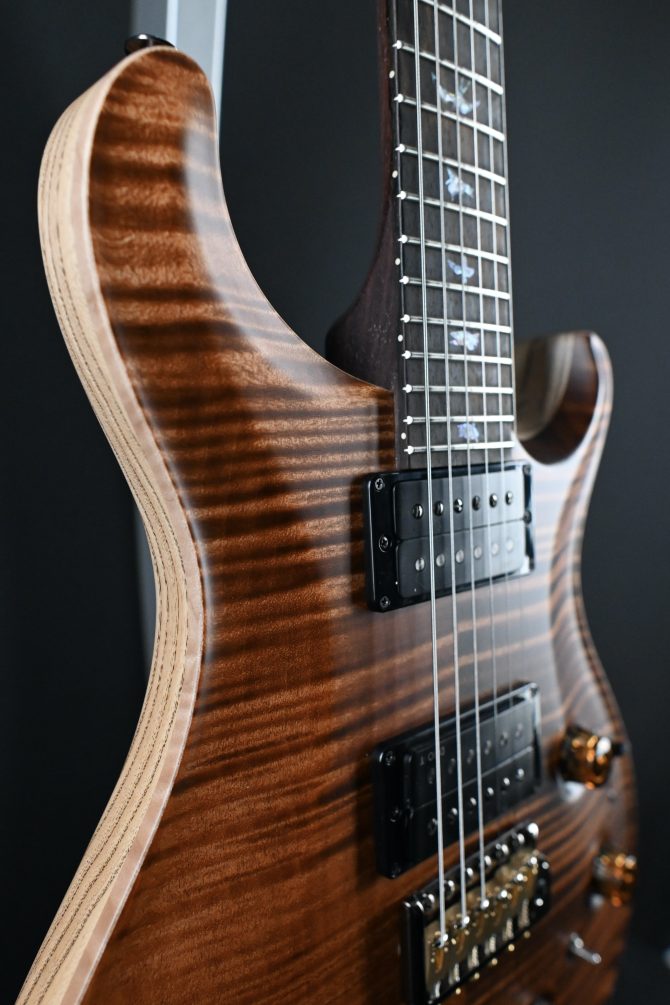 PRS Wood Library Custom 24 Piezo 10-Top Copperhead #604