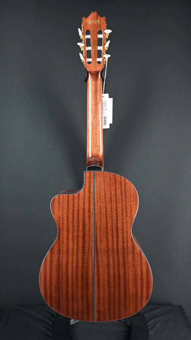 Ibanez GA6CE-AM Amber High Gloss Classical Guitar #859