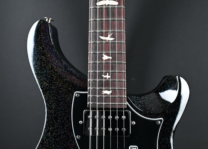 PRS S2 Vela HHT Black Rainbow Holoflake #323