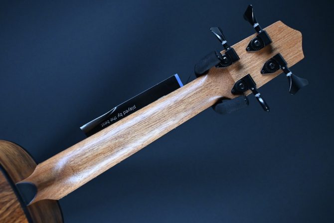 Kala UBASS-TEAK-FS Teak Acoustic-Electric UBASS
