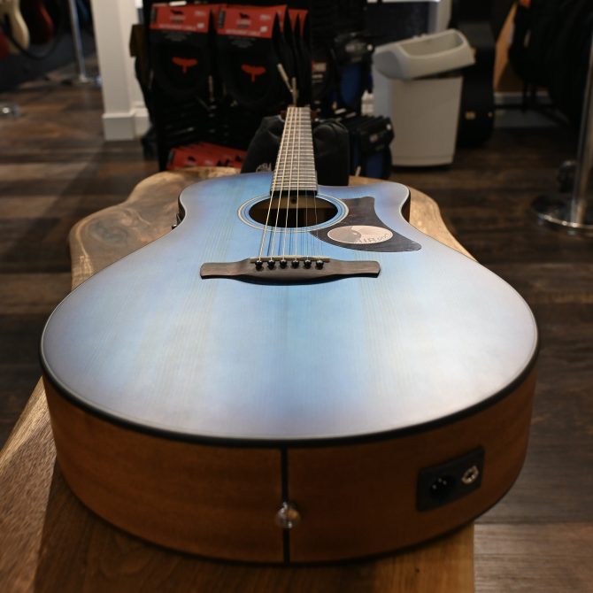 Ibanez AAM50CE-SBO Advanced Acoustic Sapphire Blue Burst #974