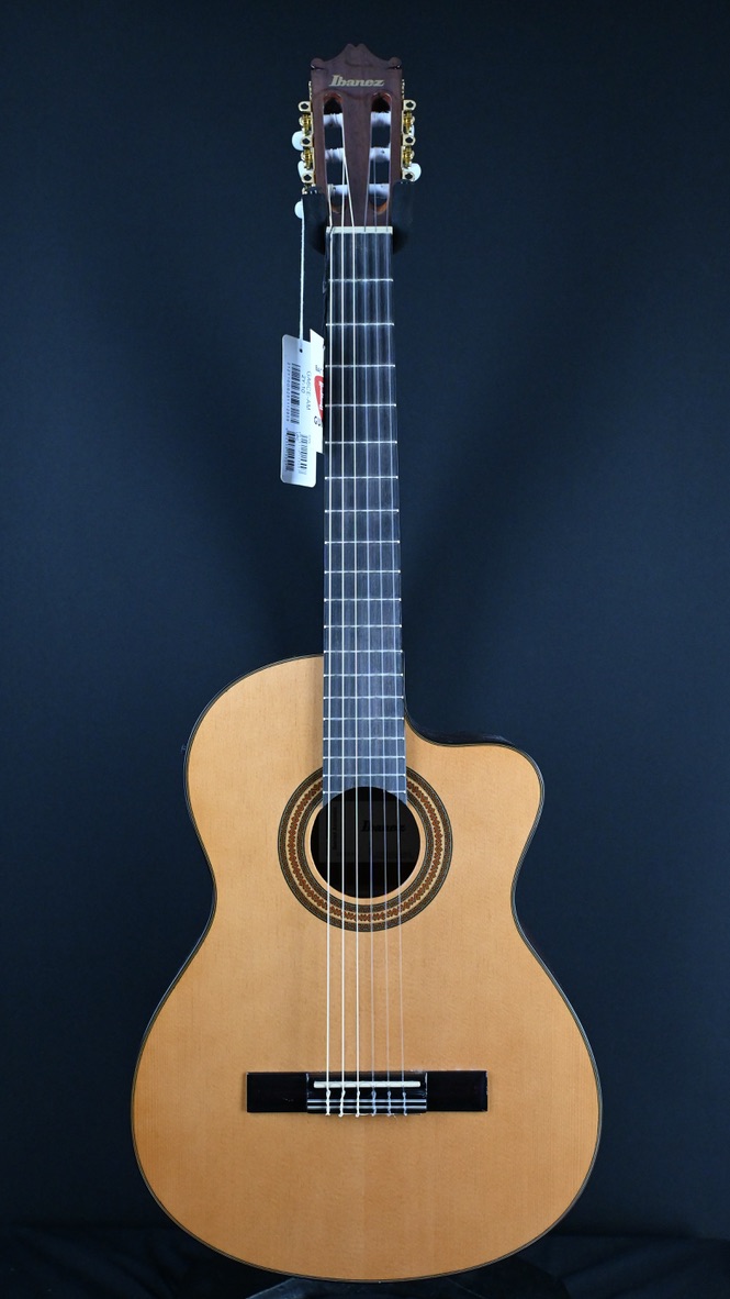 Ibanez GA6CE-AM Amber High Gloss Classical Guitar #859