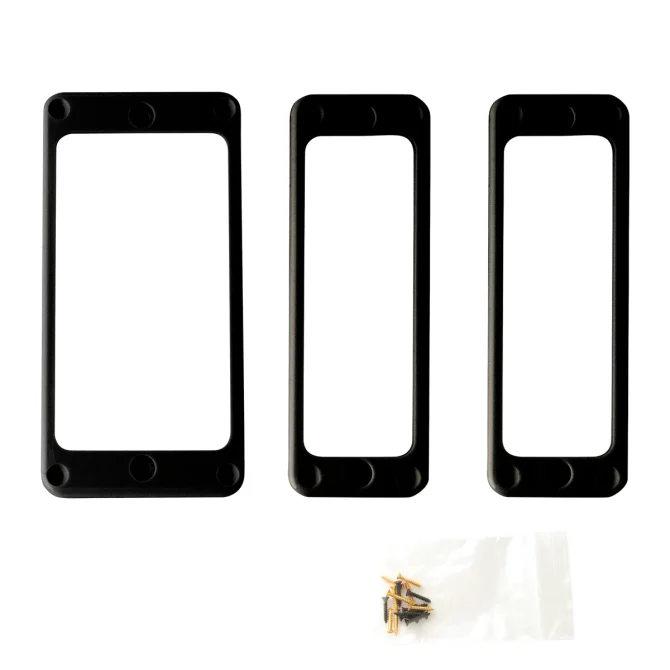 PRS Humbucker Pickup Rings, Studio Models (3) Black