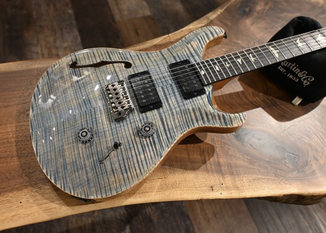 PRS Custom 24 Semi-Hollow Artist Package Faded Indigo #059