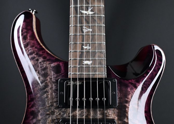 PRS Special Semi-Hollow Mango Limited Edition Charcoal Purple Burst #334