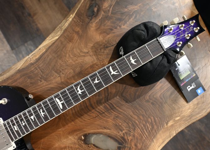 PRS S2 Mcarty 594 Singlecut Sprayer's Choice Blue/Purple Colorfade Holoflake #324