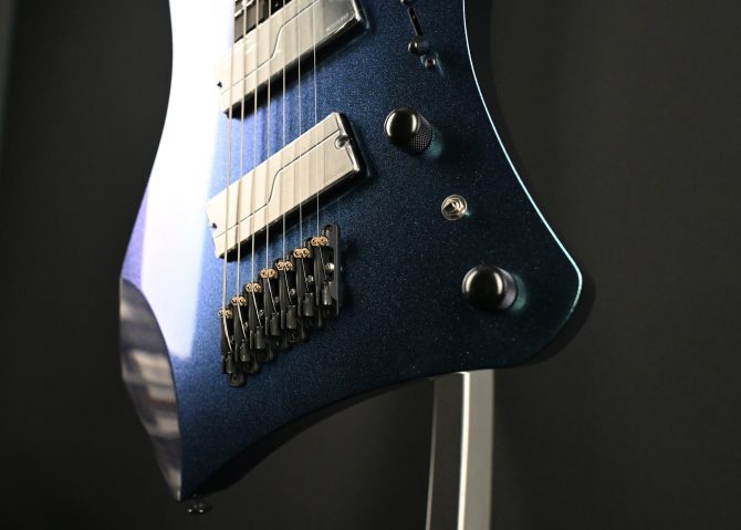 Ibanez Alpha Series A527-NSH Nebula Shift Multi-Scale 7-String #911