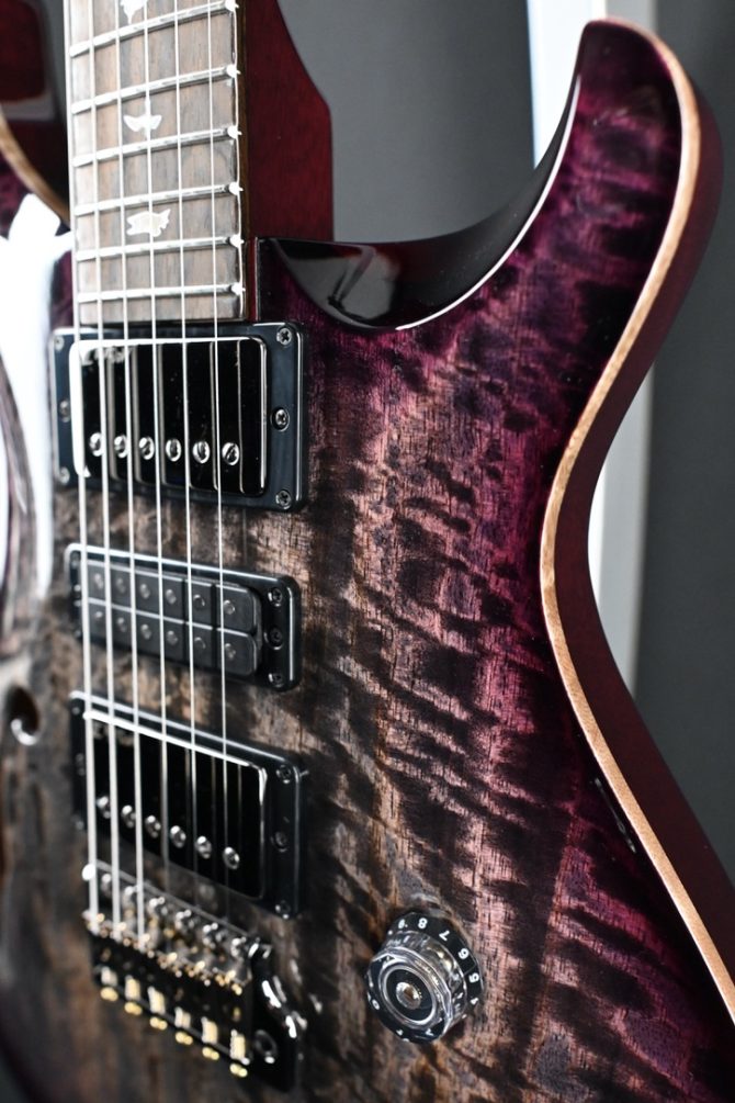 PRS Special Semi-Hollow Mango Limited Edition Charcoal Purple Burst #334