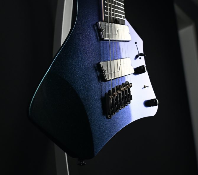 Ibanez Alpha Series A527-NSH Nebula Shift Multi-Scale 7-String #911