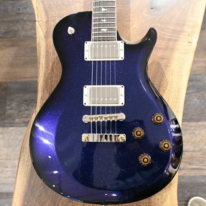 PRS S2 Mcarty 594 Singlecut Sprayer's Choice Blue/Purple Colorfade Holoflake #324