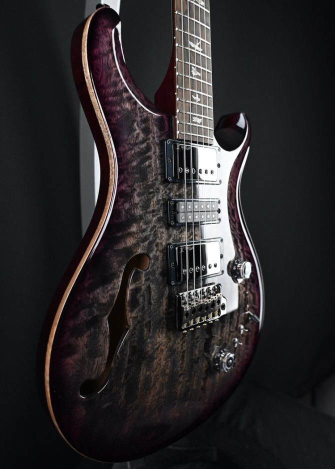 PRS Special Semi-Hollow Mango Limited Edition Charcoal Purple Burst #334