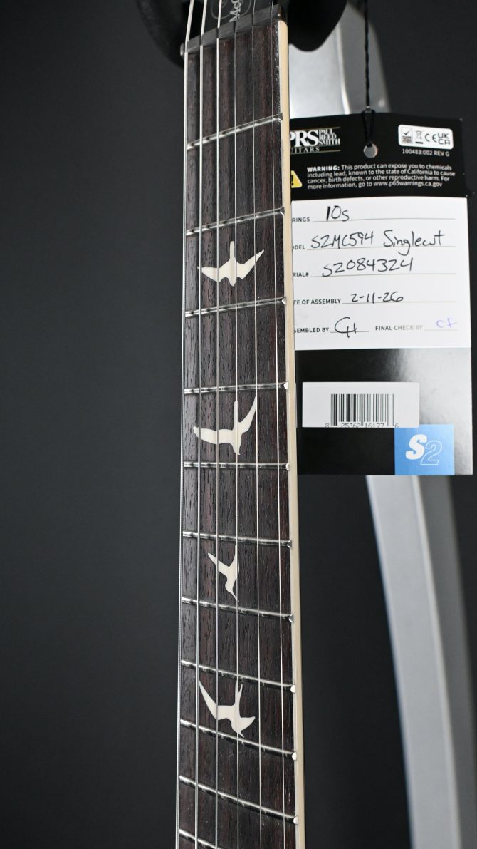 PRS S2 Mcarty 594 Singlecut Sprayer's Choice Blue/Purple Colorfade Holoflake #324