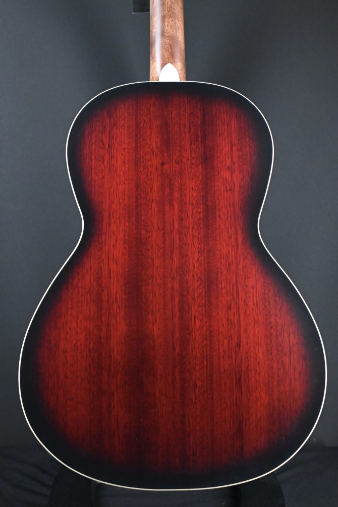 PRS SE P20E Parlor Acoustic Guitar Fire Red Burst #328