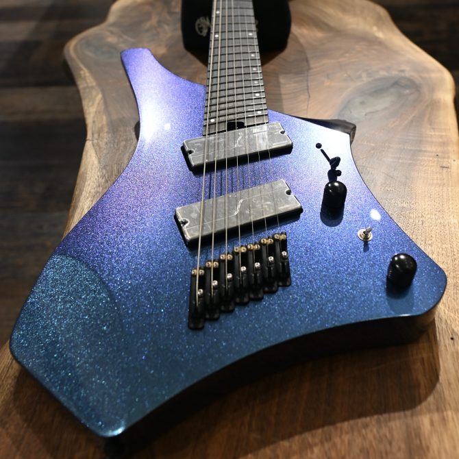 Ibanez Alpha Series A527-NSH Nebula Shift Multi-Scale 7-String #911