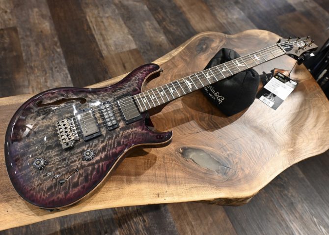 PRS Special Semi-Hollow Mango Limited Edition Charcoal Purple Burst #334