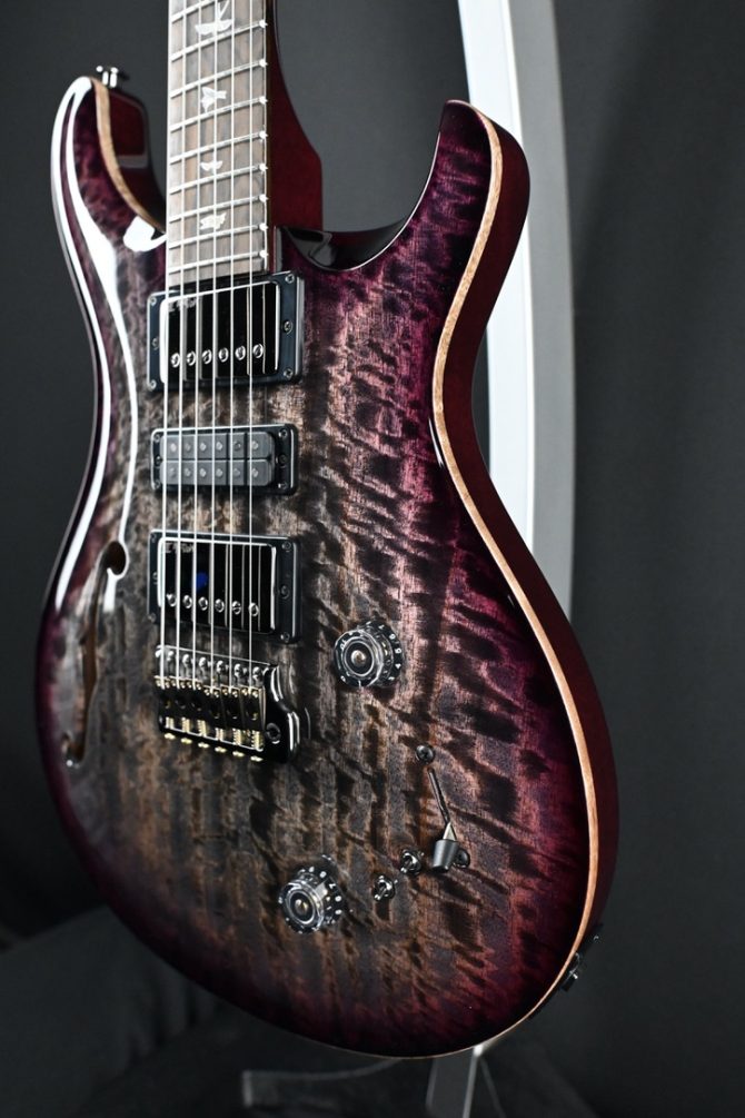 PRS Special Semi-Hollow Mango Limited Edition Charcoal Purple Burst #334