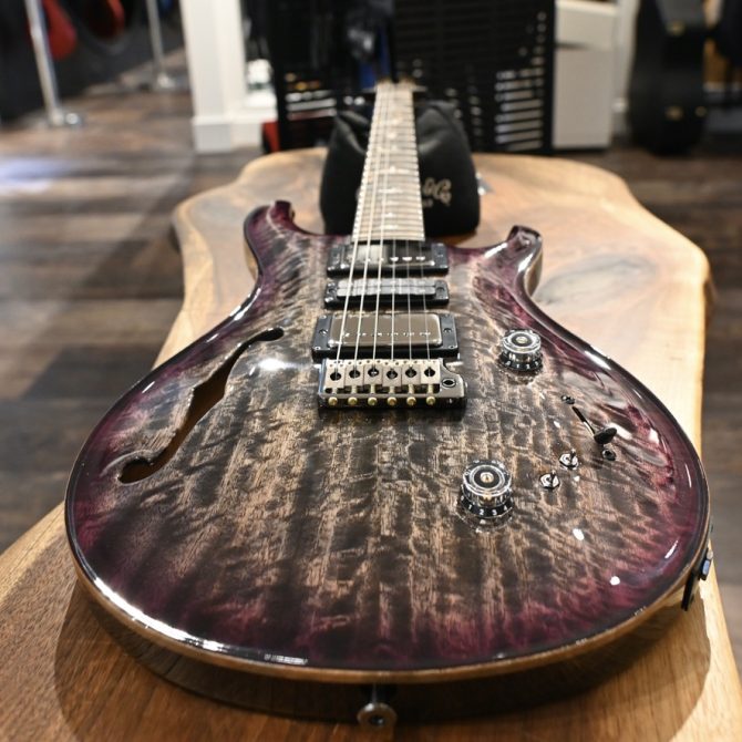 PRS Special Semi-Hollow Mango Limited Edition Charcoal Purple Burst #334