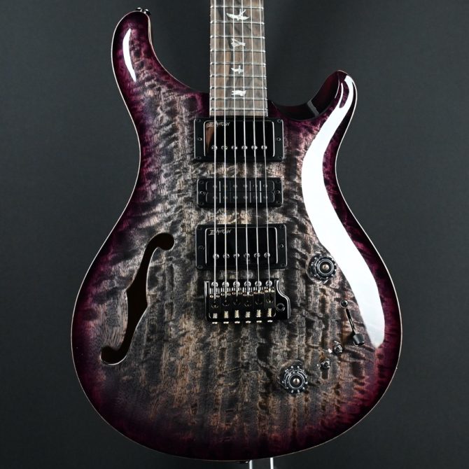 PRS Special Semi-Hollow Mango Limited Edition Charcoal Purple Burst #334