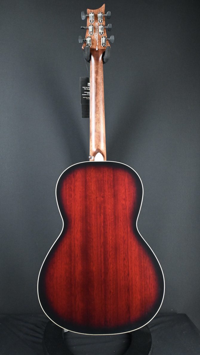 PRS SE P20E Parlor Acoustic Guitar Fire Red Burst #328